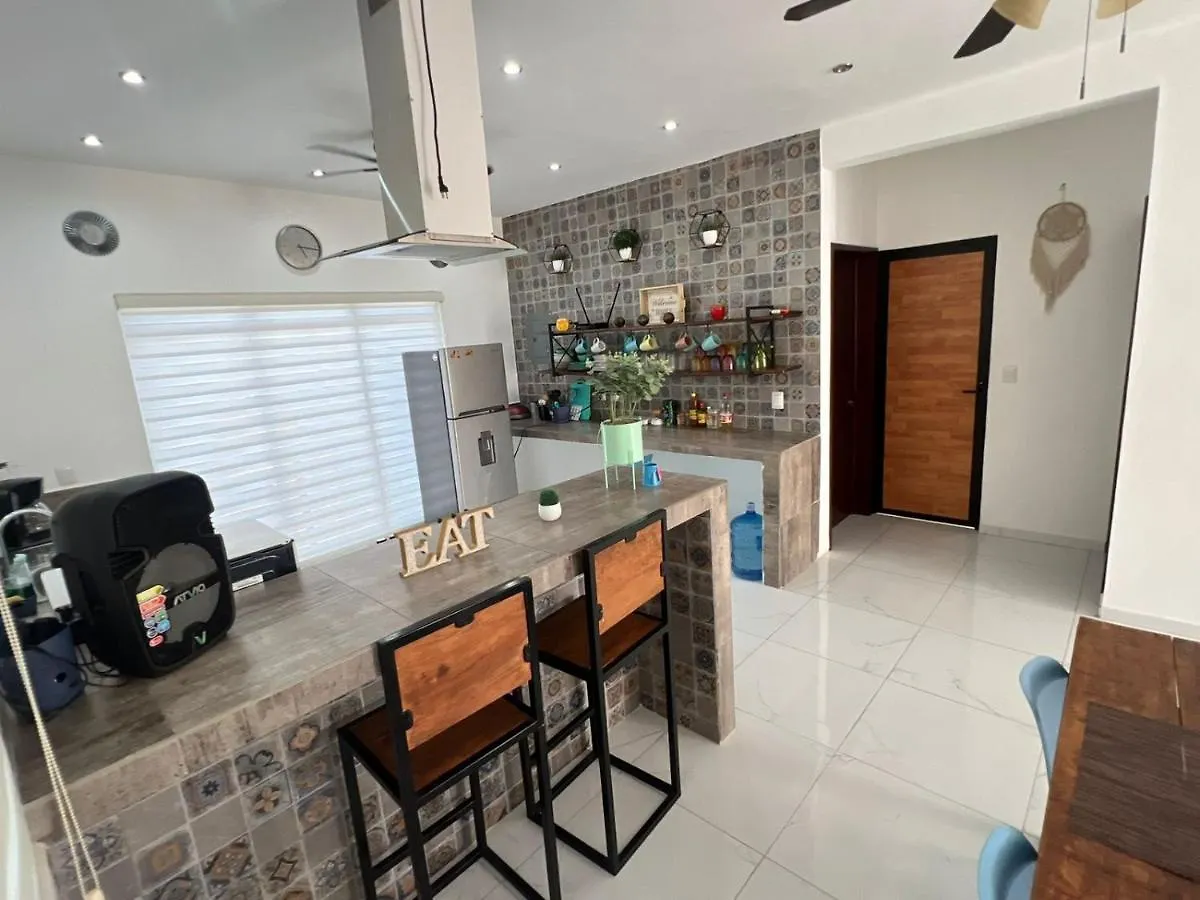 Apartment Casa Paloma 2 En Segunda Planta Cerca De Aeropuerto Y Centro Comercial Chetumal