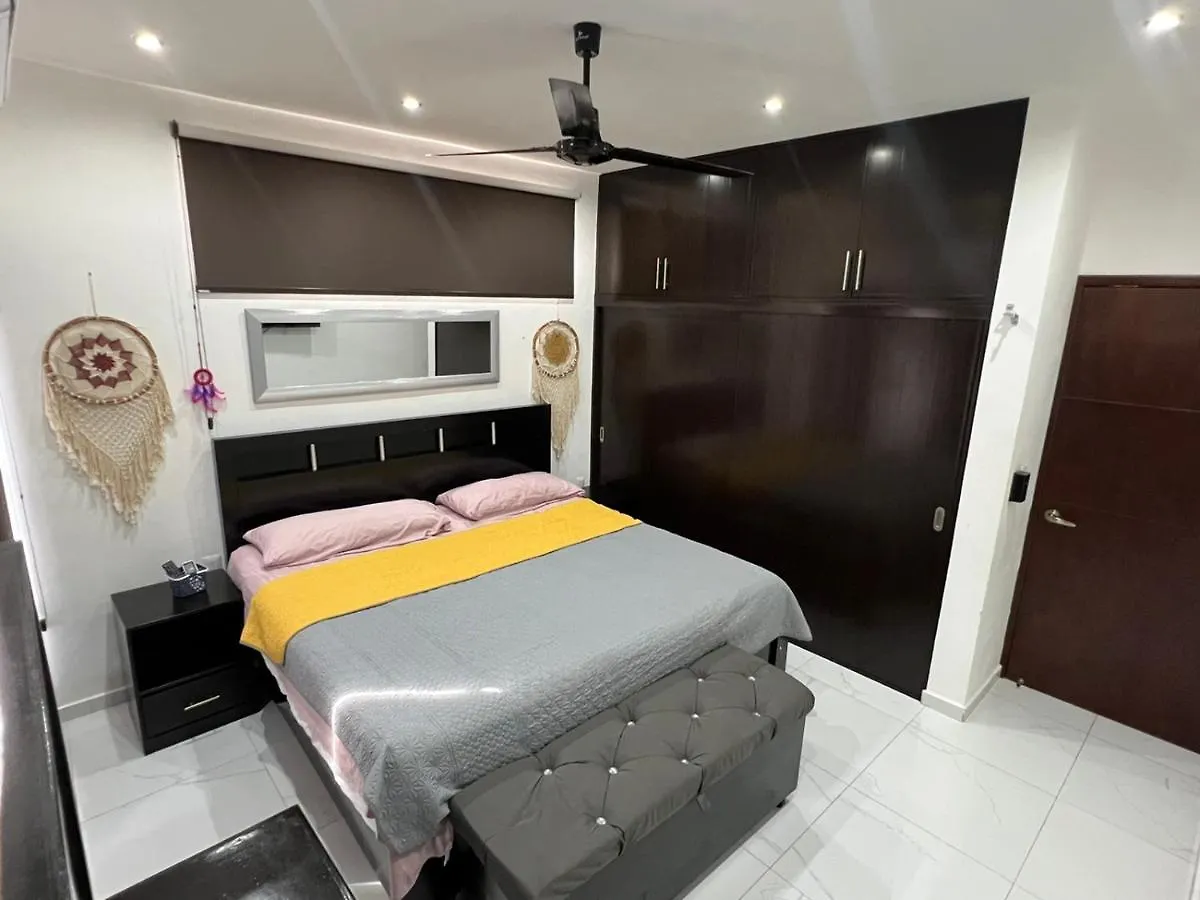 Casa Paloma 2 En Segunda Planta Cerca De Aeropuerto Y Centro Comercial Chetumal Apartmán