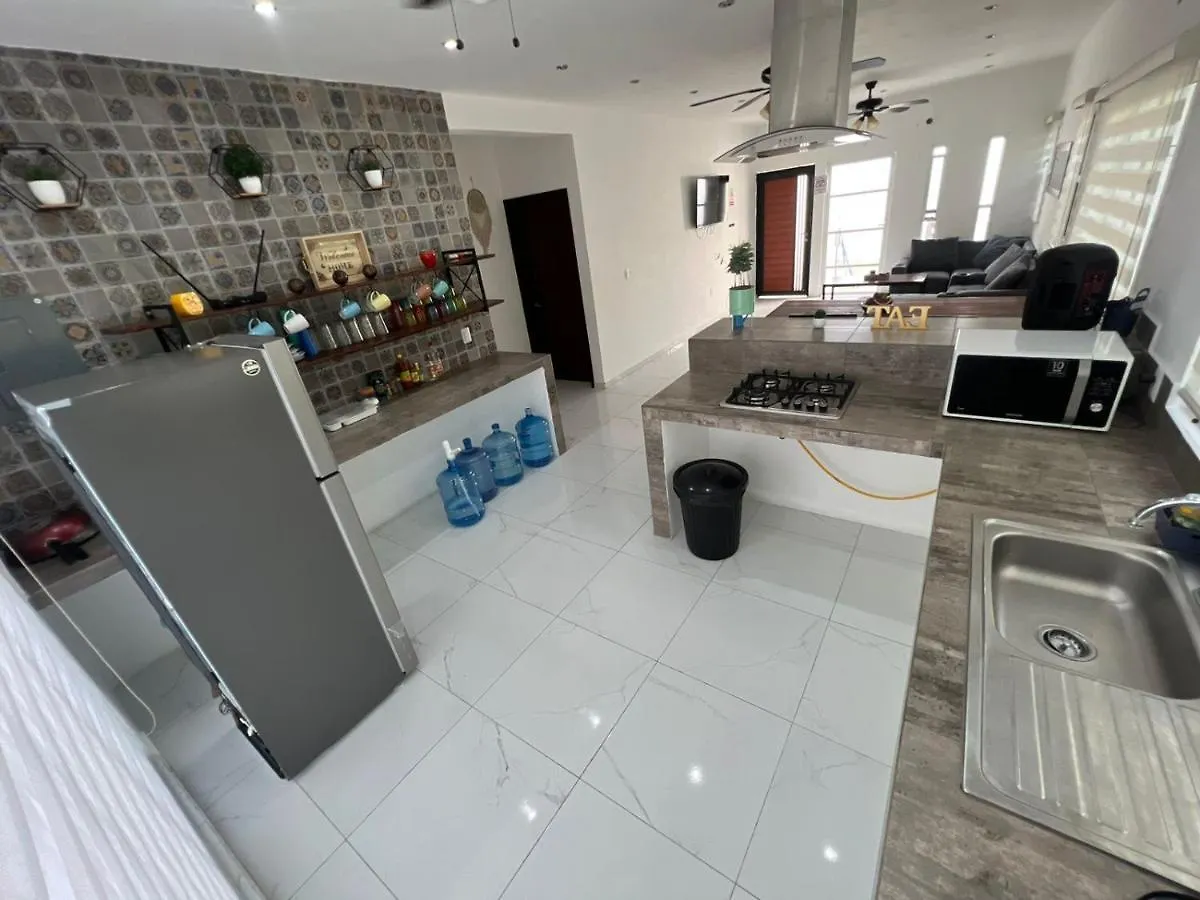Casa Paloma 2 En Segunda Planta Cerca De Aeropuerto Y Centro Comercial Chetumal Apartmán